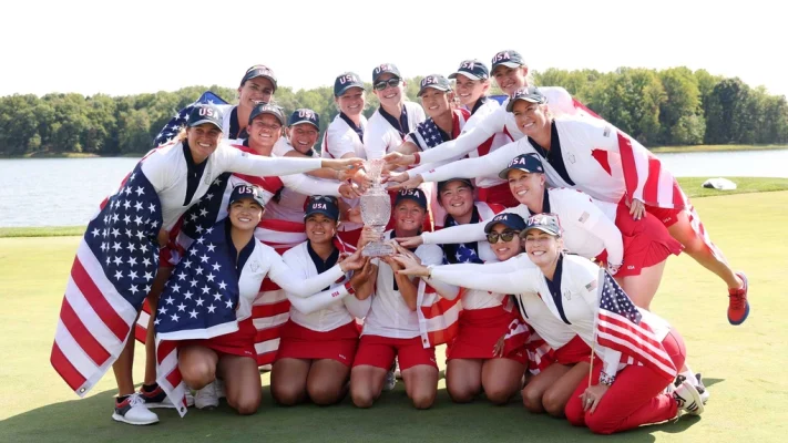 ĐỘI TUYỂN GOLF NỮ MỸ ĐÃ GIÀNH CHIẾN THẮNG TẠI SOLHEIM CUP 2024