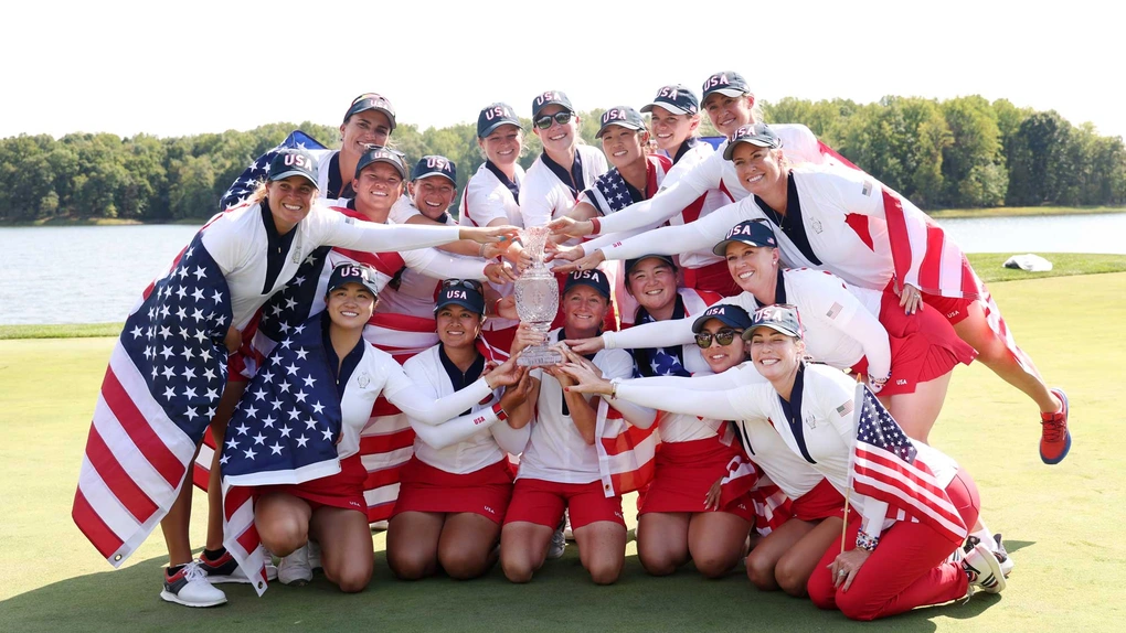 ĐỘI TUYỂN GOLF NỮ MỸ ĐÃ GIÀNH CHIẾN THẮNG TẠI SOLHEIM CUP 2024