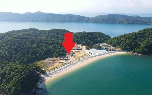 Quy hoạch đảo núi Cuống thành sân Golf 100ha